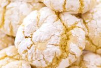 Lemon Cheesecake Crinkle Cookies