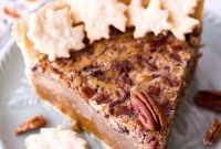 Irresistible Butterscotch Pecan Pie