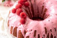 Luscious Raspberry Bundt Cake