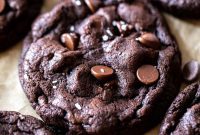 Decadent Double Chocolate Cookies