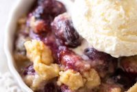 Crimson Cherry Crumble