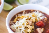 30-Minute Chicken Tortilla Soup