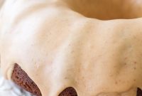 Peanut Butter Drizzled Banana Bundt Dream