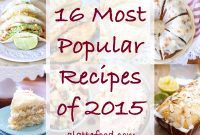 Top 16 Recipes of 2015