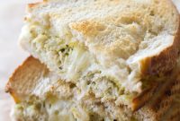 Gourmet Pesto Tuna Melt