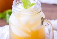 Sun-Kissed Peach Green Tea Refresher