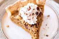 Harvest Pumpkin & Apple Butter Streusel Pie