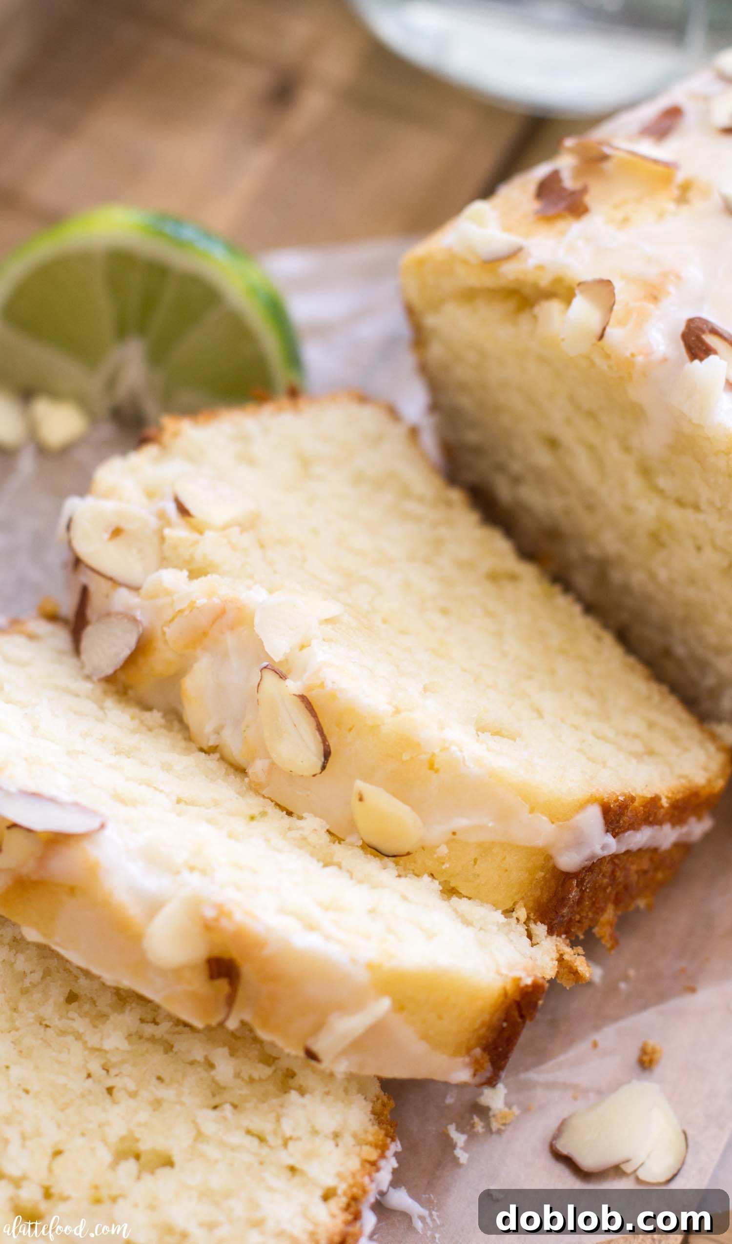 Ultimate Almond Croissants 2 citrus loaf cake (easy lemon bread recipe) - light, fluffy and flavorful.