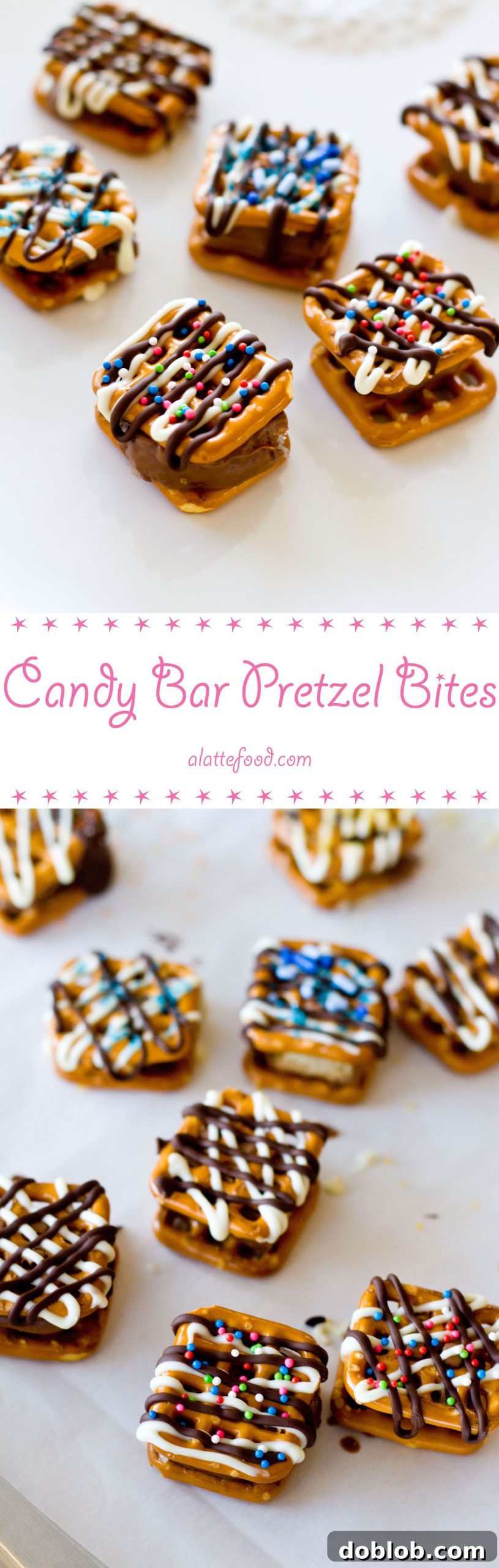 Candy Pretzel Bites | A Latte Food