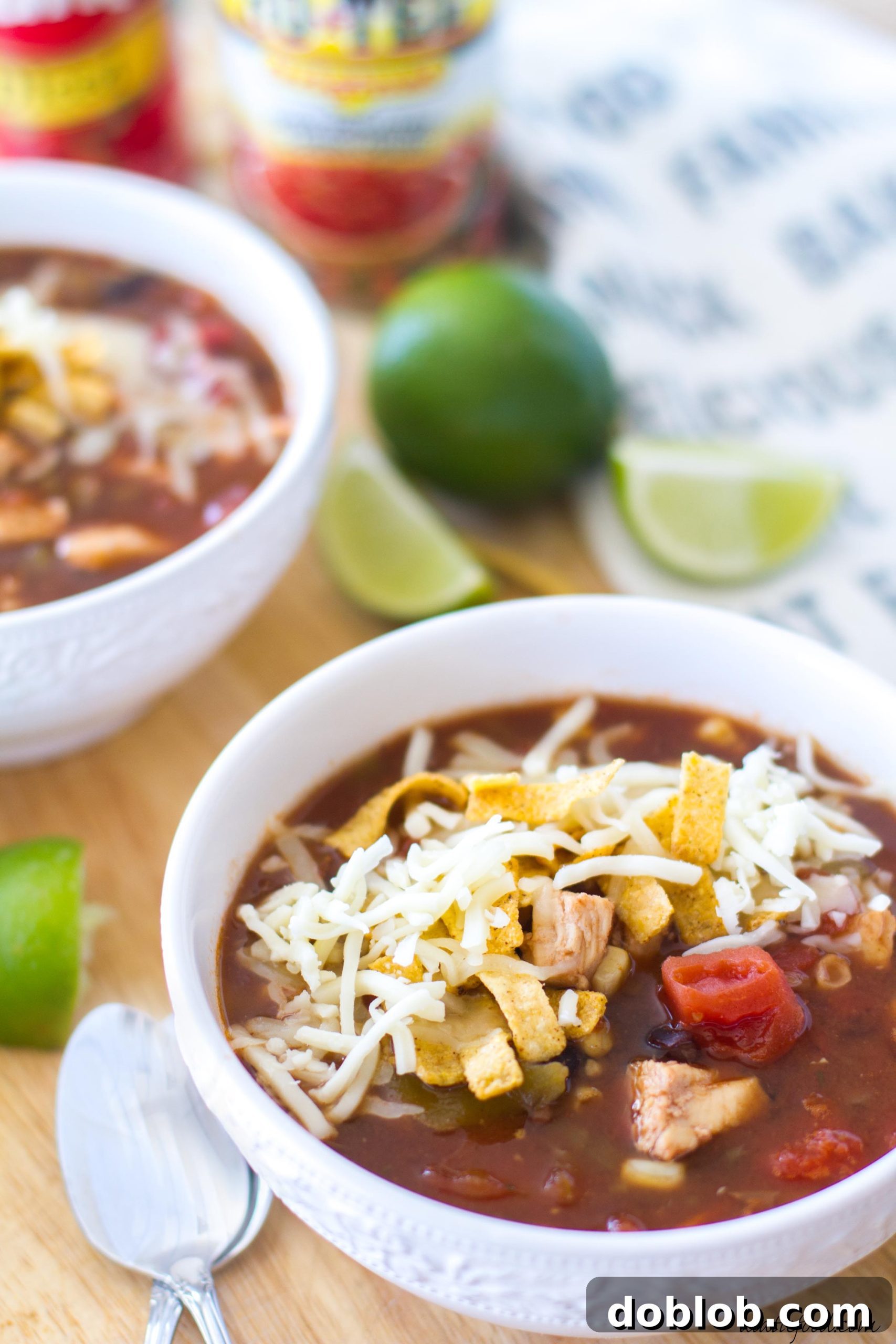 30-Minute Chicken Tortilla Soup 6 30-Minute Chicken Tortilla Soup