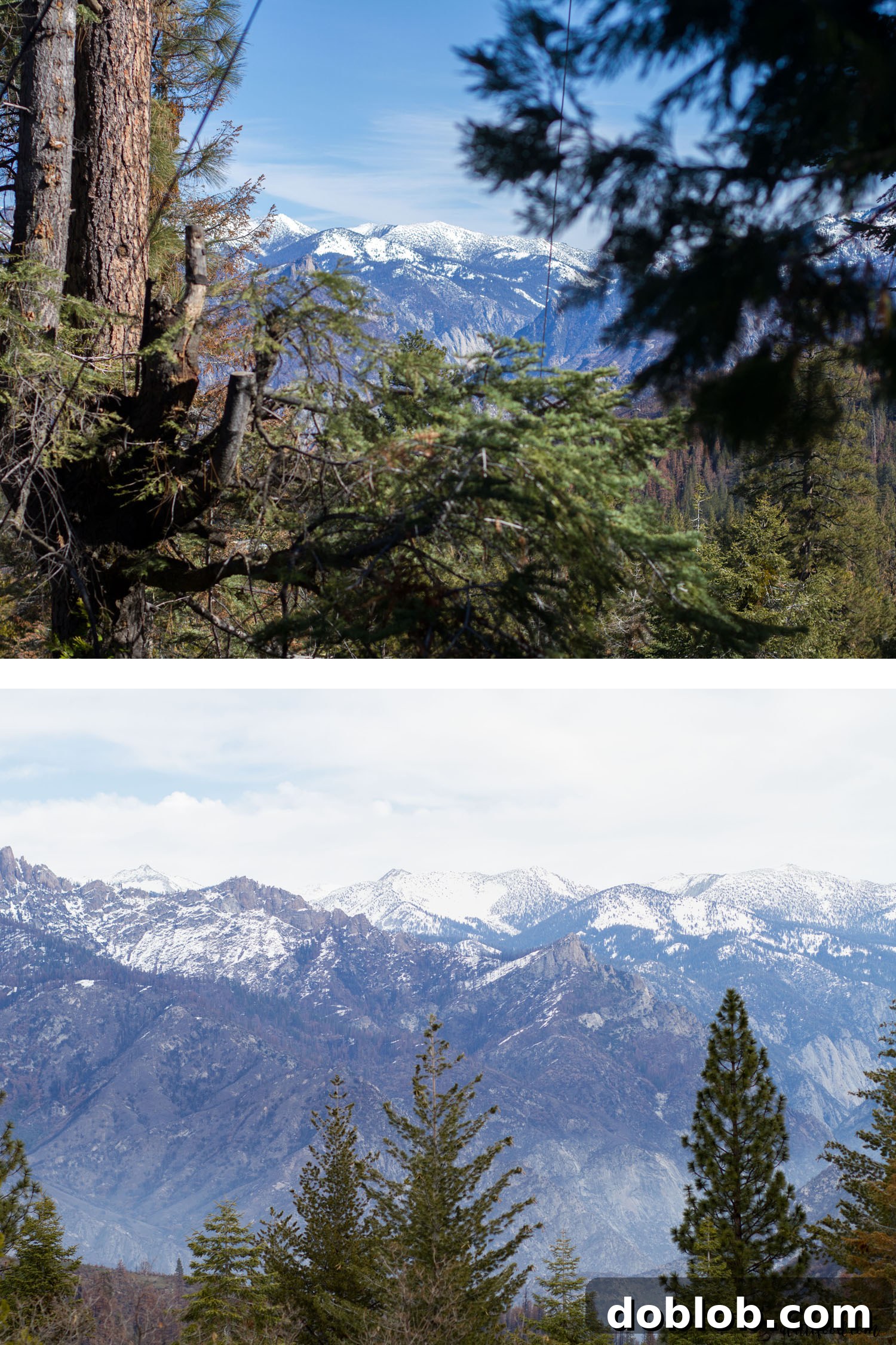 Weekend Cravings Meet Dunkin Donuts 8 Scenic view of majestic mountains, partially covered in snow, evoking a longing for a winter escape.