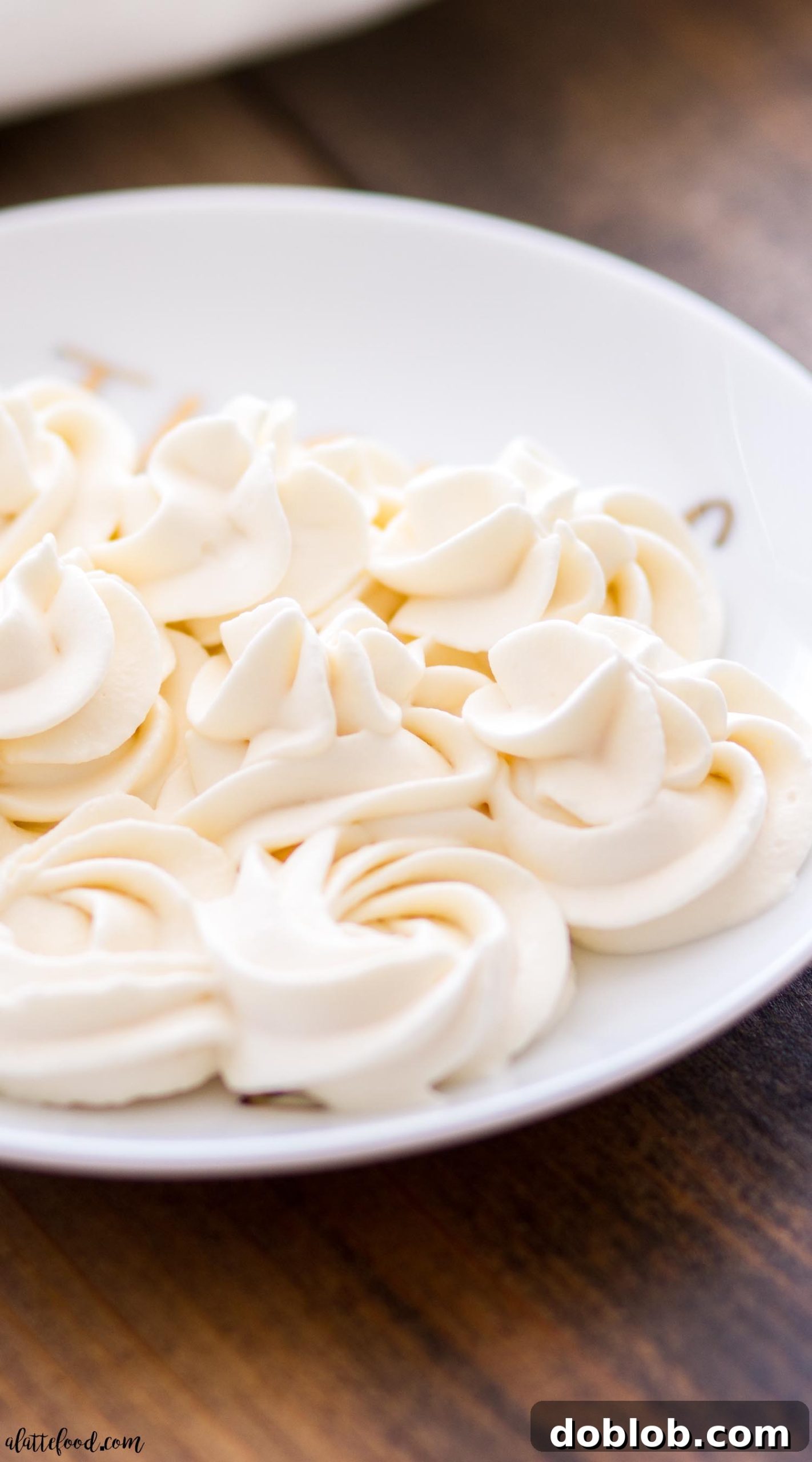 Ingredients for Caramel Whipped Cream Close-up of the two ingredients: cold heavy whipping cream and caramel sauce, ready to be whipped