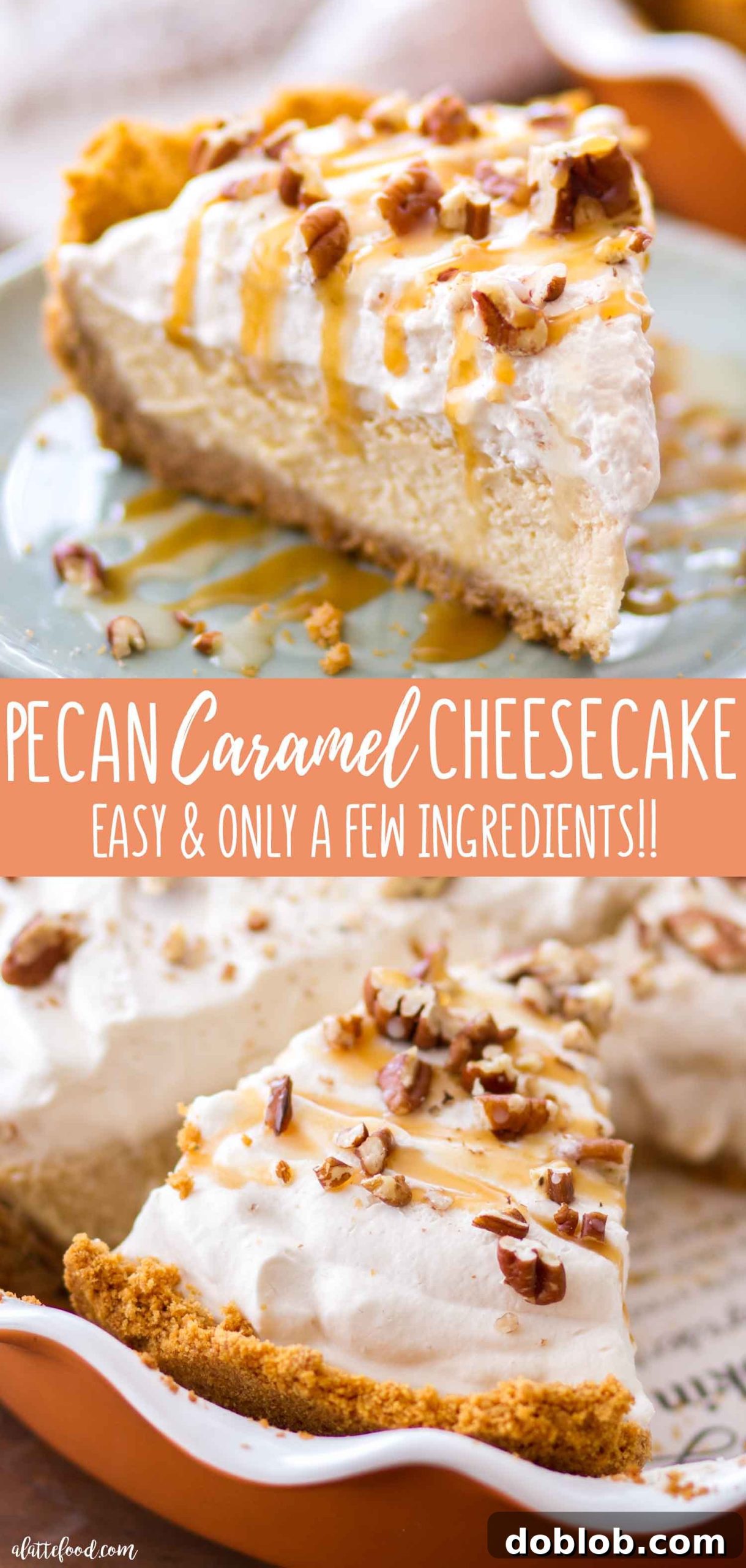 A grand, fully decorated homemade caramel cheesecake, lavishly topped with swirls of whipped cream, chopped pecans, and a generous drizzle of both caramel and white chocolate sauces.