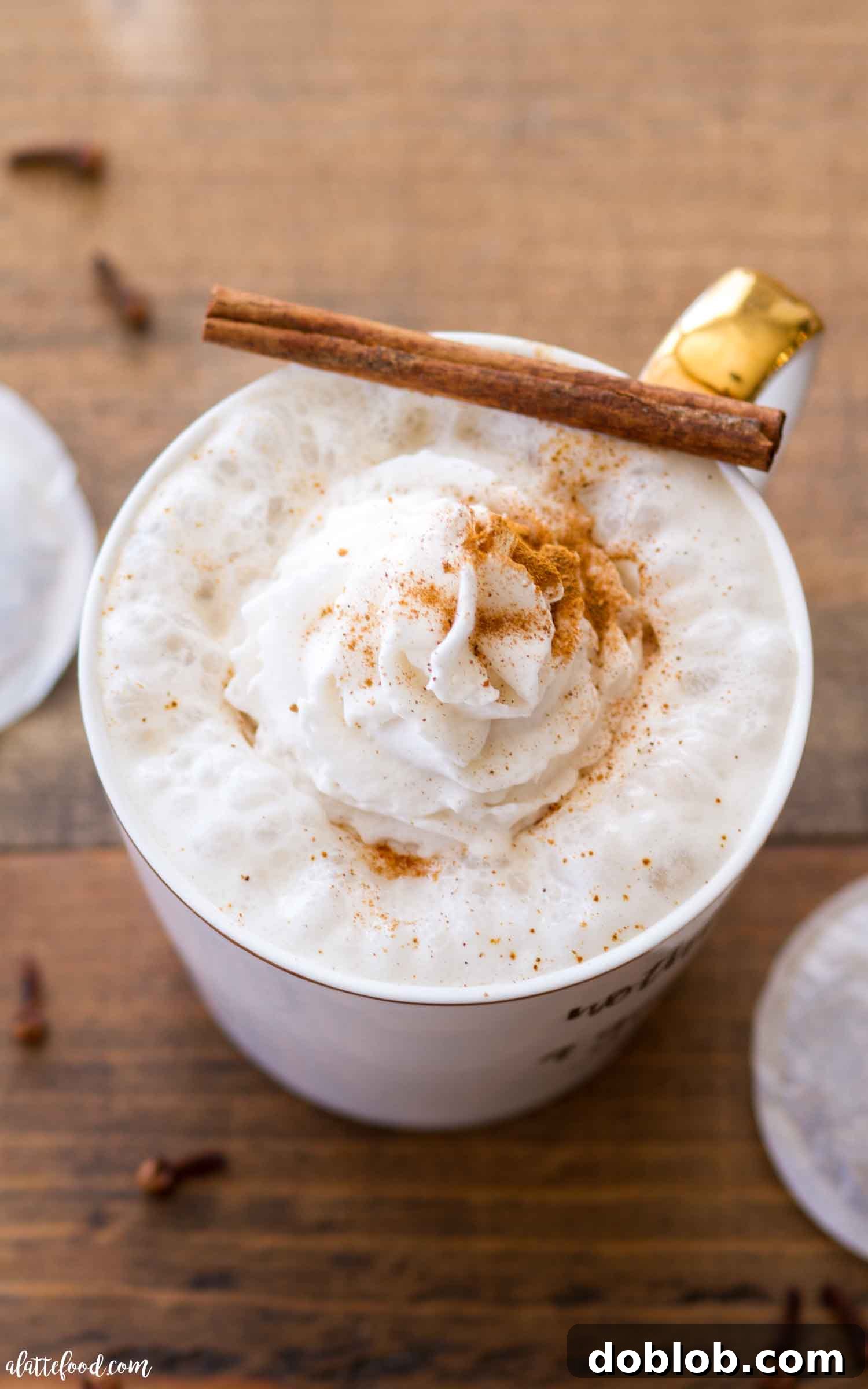 Learn how to make an easy, dairy-free chai latte with almond milk and maple syrup at home!