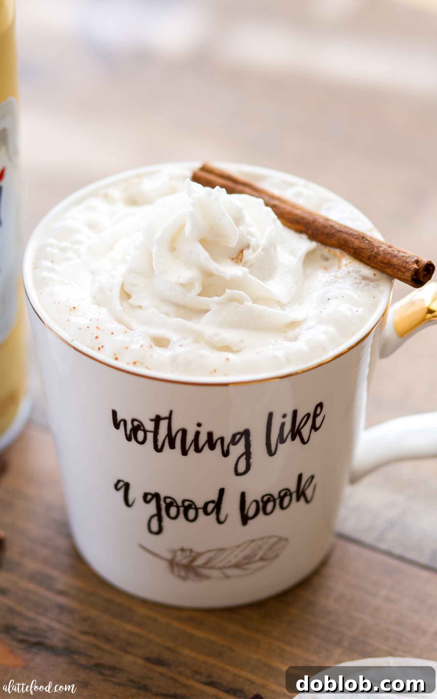 The best easy chai latte made with frothy almond milk and naturally sweetened with maple syrup.